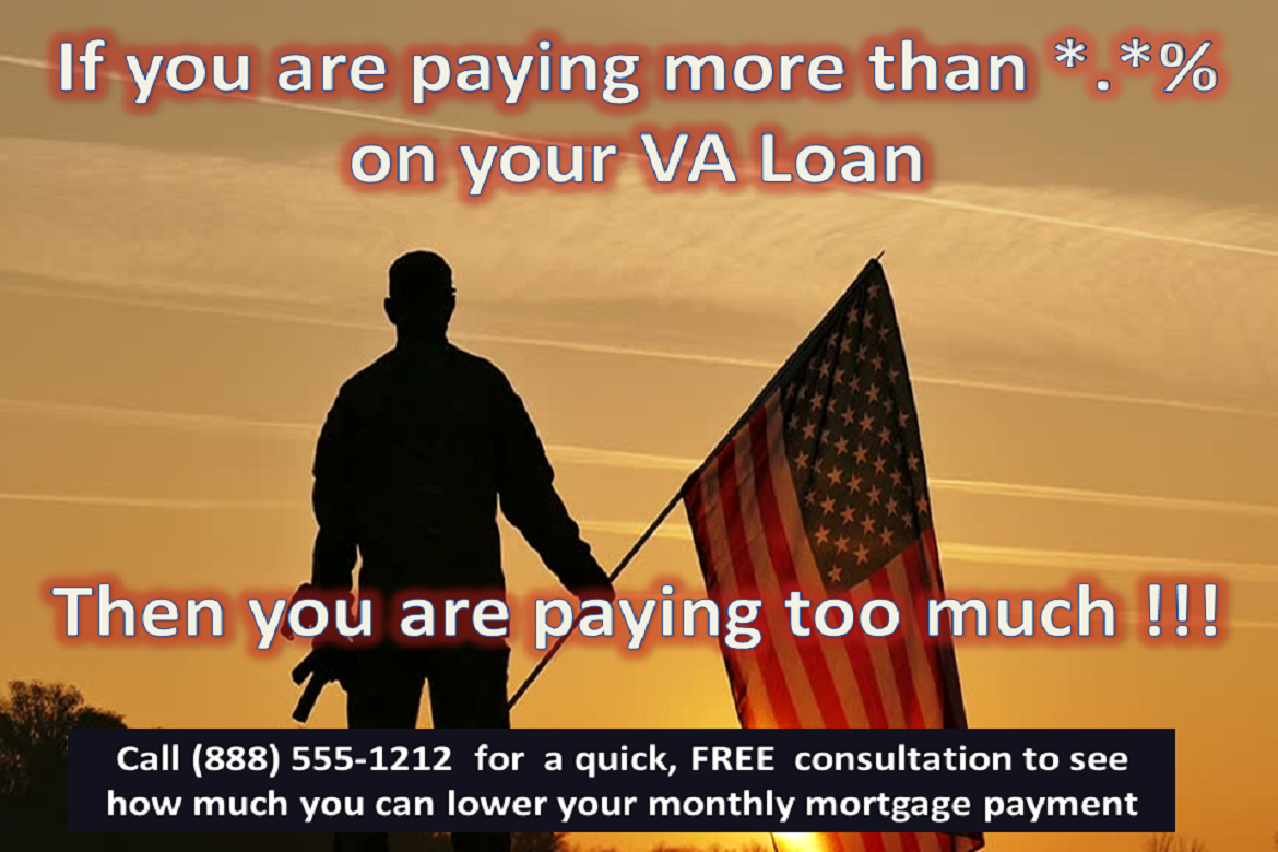 VA Loan refinance mailer
